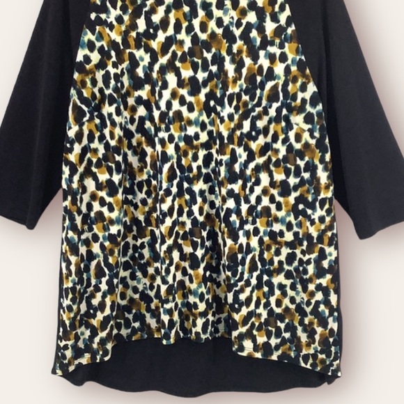 LEOPARD TOP BLOUSE - Picture 3 of 11
